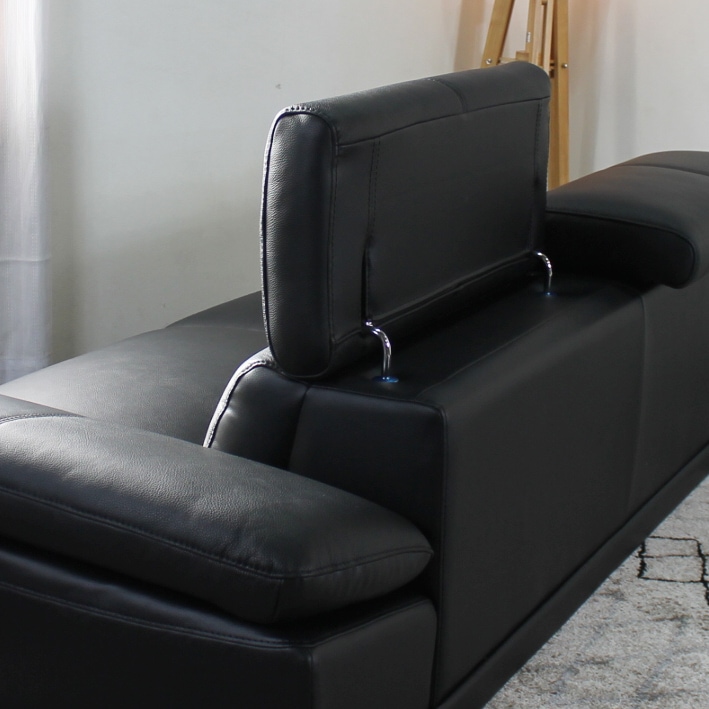 ソファー 革 レザー ソファ 本革 カウチソファ コーナーソファ 3人掛け