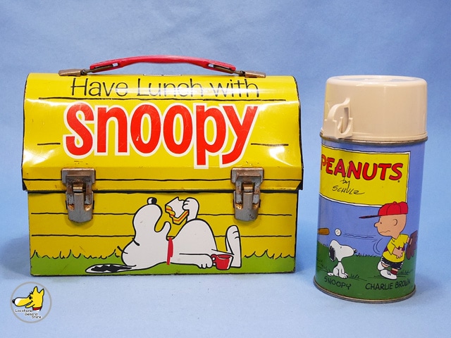 ビンテージ Thermos '60s スヌーピー ランチボックス＆サーモス