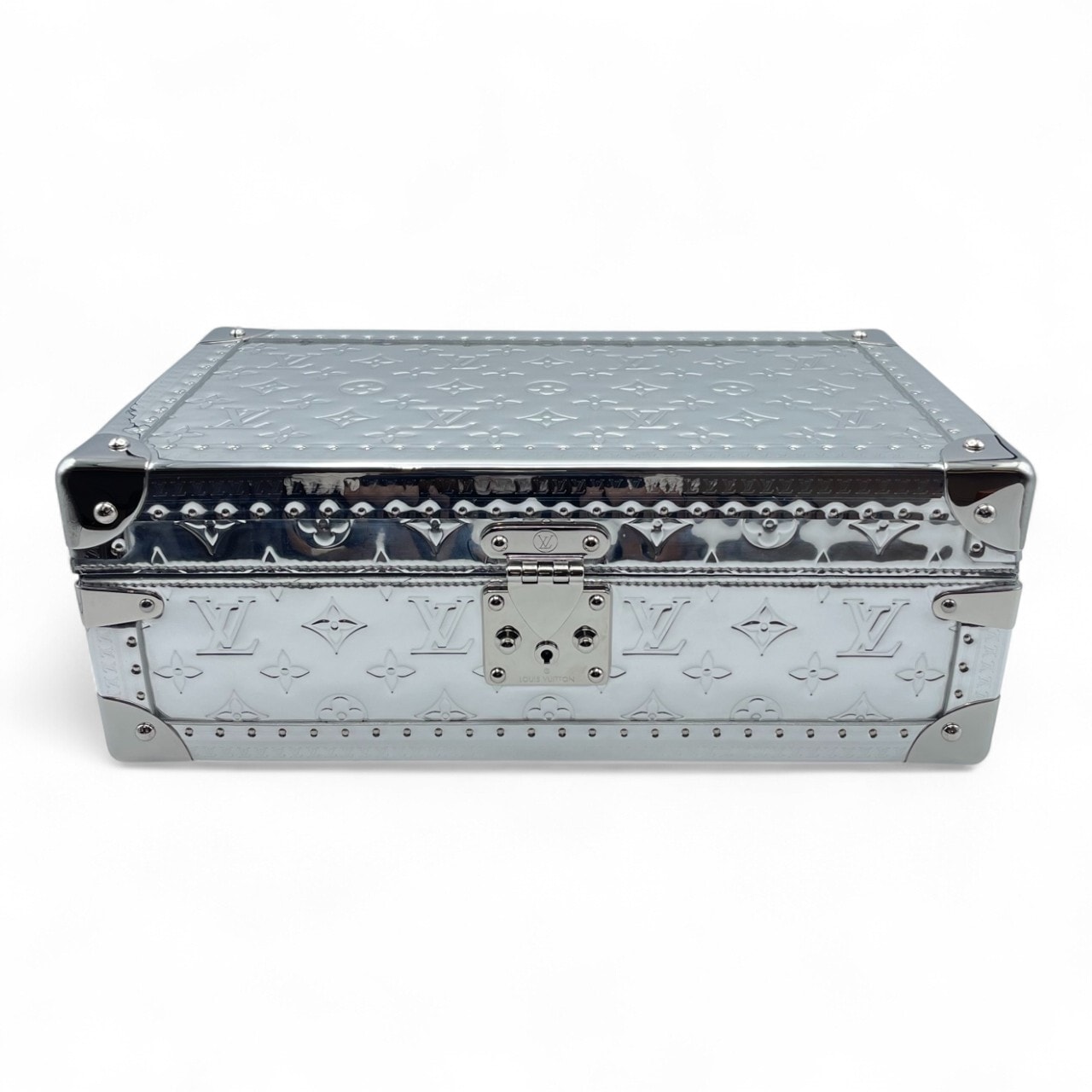 ルイ・ヴィトン コフレ8モントル 腕時計ケース シルバー モノグラム