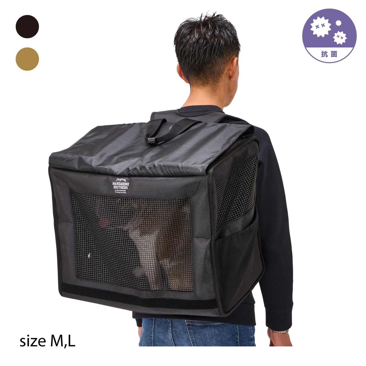 Renewal】BRIXTON CARRY BACKPACK －WIDE－ | CARRY BAG | 犬服