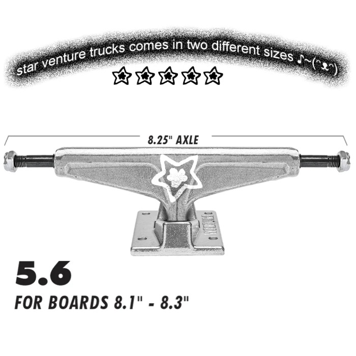 スケートボード スケボー トラック VENTURE TRUCK ベンチャー STAR