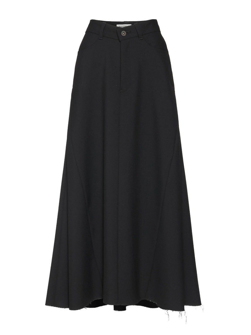 バットマンロゴ付き黒プリーツスカートサイズ00 MGC024A-00170-001_V1