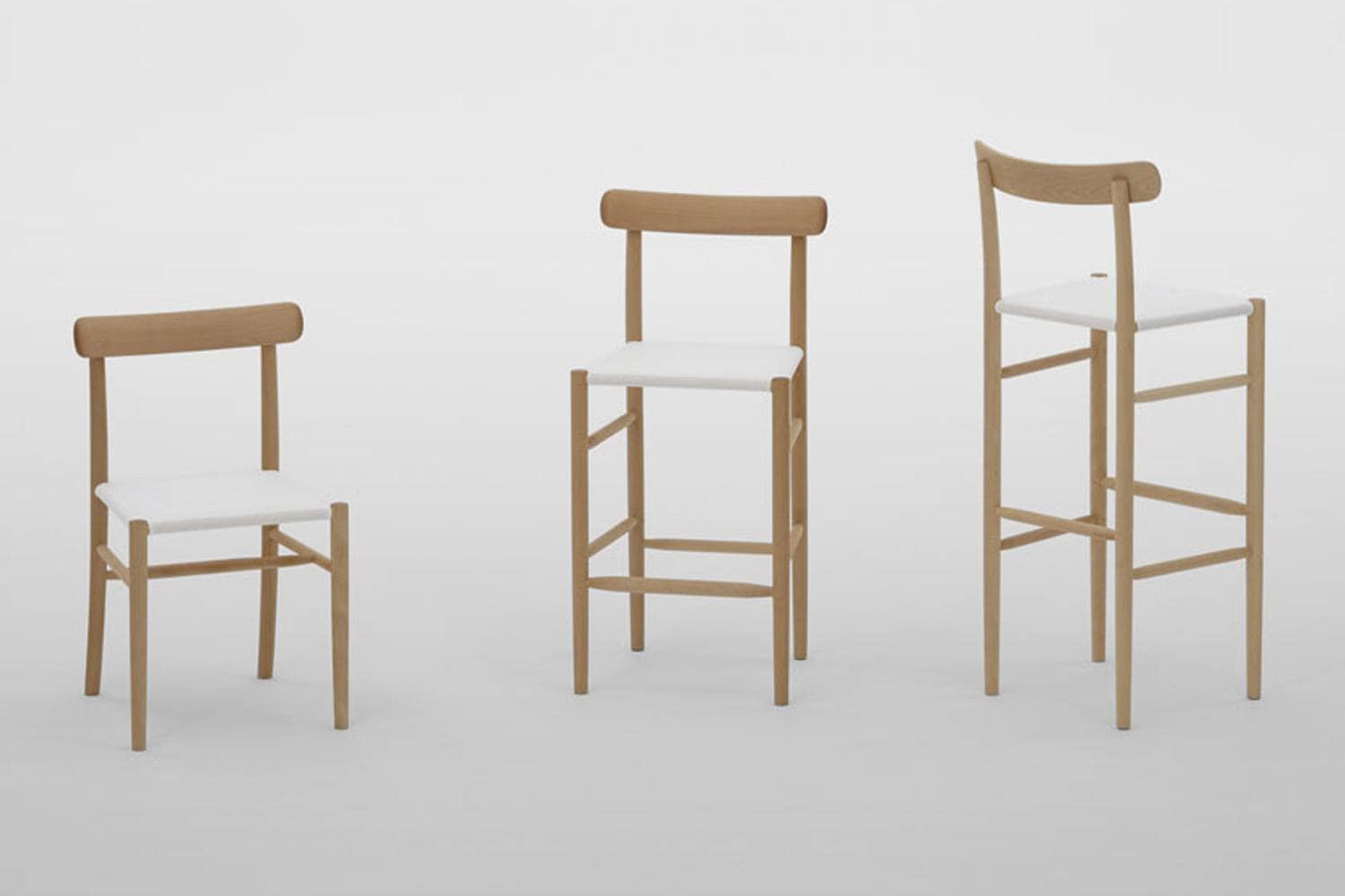 ライトウッド バースツール ウェビングシート / メッシュシートの通販