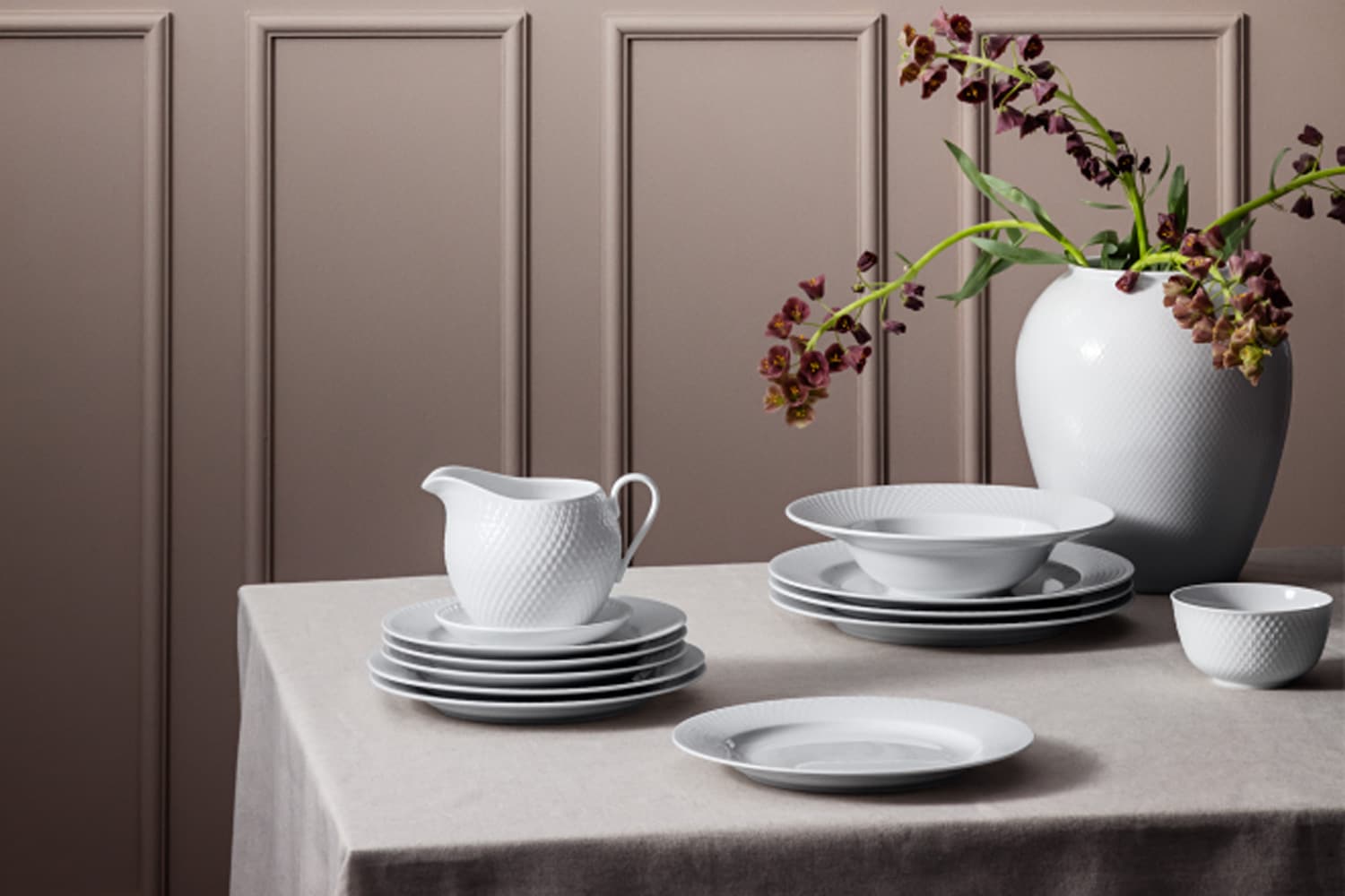 Lyngby Porcelæn Rhombe ボウル Ø11 cm 6個セット Lyngby Porcelæn