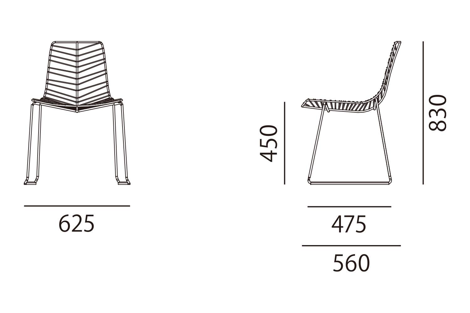 リーフ スタッキングチェアの通販 | 家具・インテリア通販 MAARKET