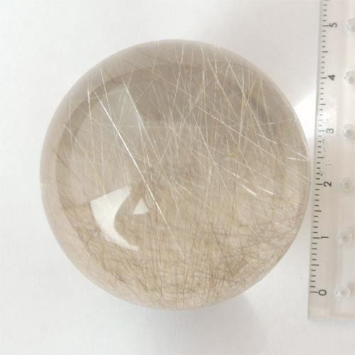 上質シルバールチル・針水晶玉｜マライカ公式通販