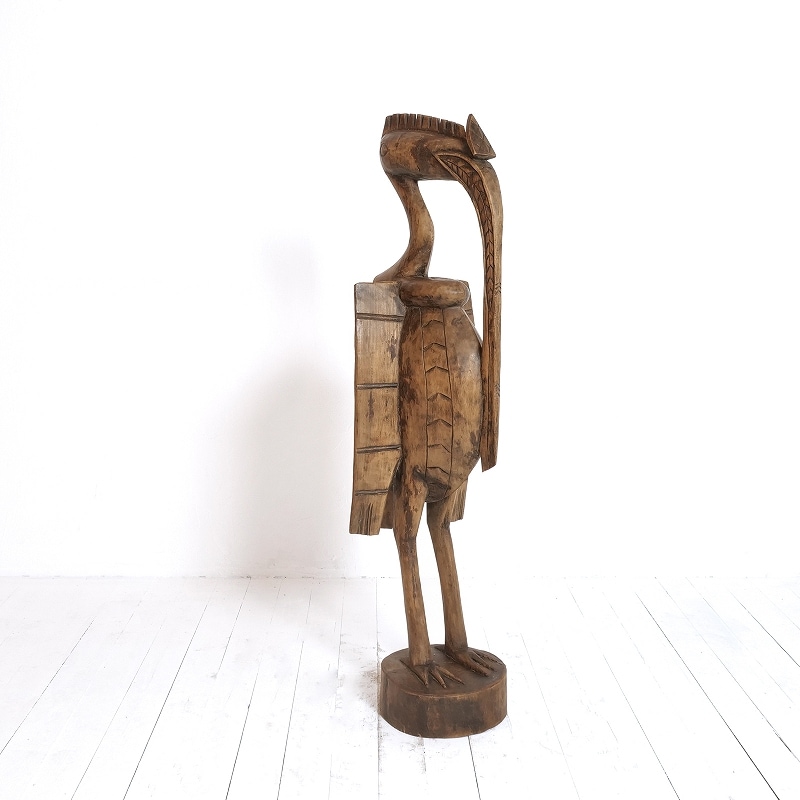 カラオ サイチョウ ウッドオブジェ【別途送料】｜マライカ公式通販