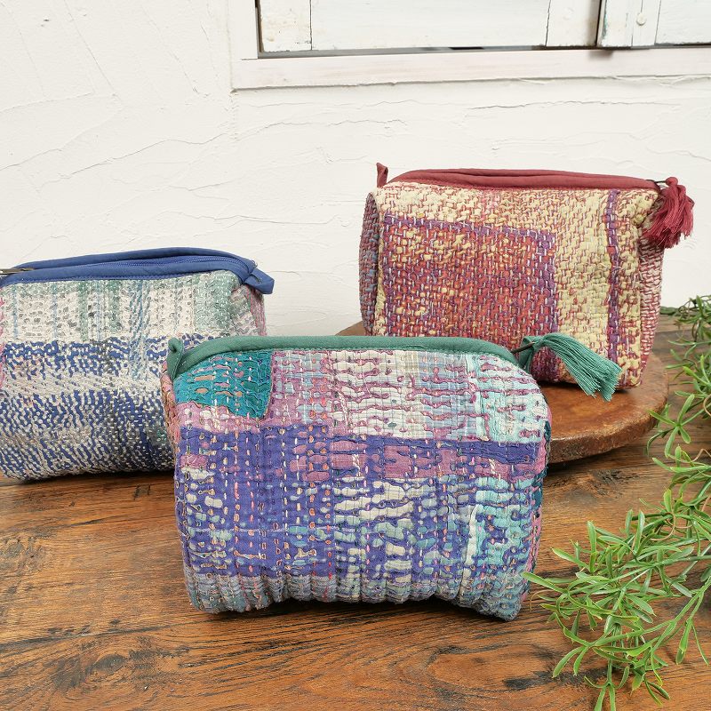 ヴィンテージグドゥリーポーチ M 【メール便可】｜マライカ公式通販