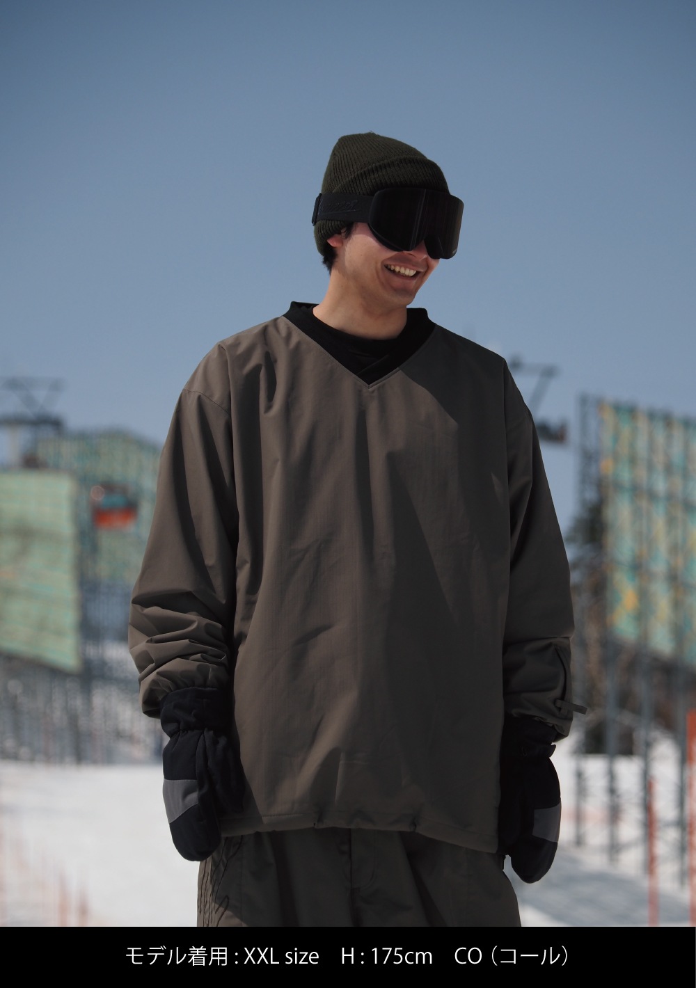 Vネックプルオーバーシャツ | OUTLET | MAHF SUPPLY Official Website