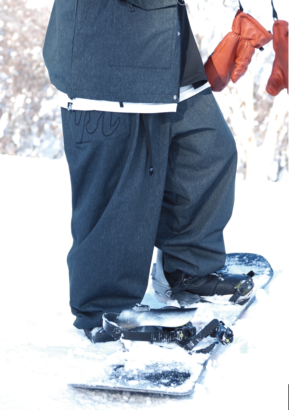 デニム風 サイドポケットスノーパンツ | OUTLET | MAHF SUPPLY