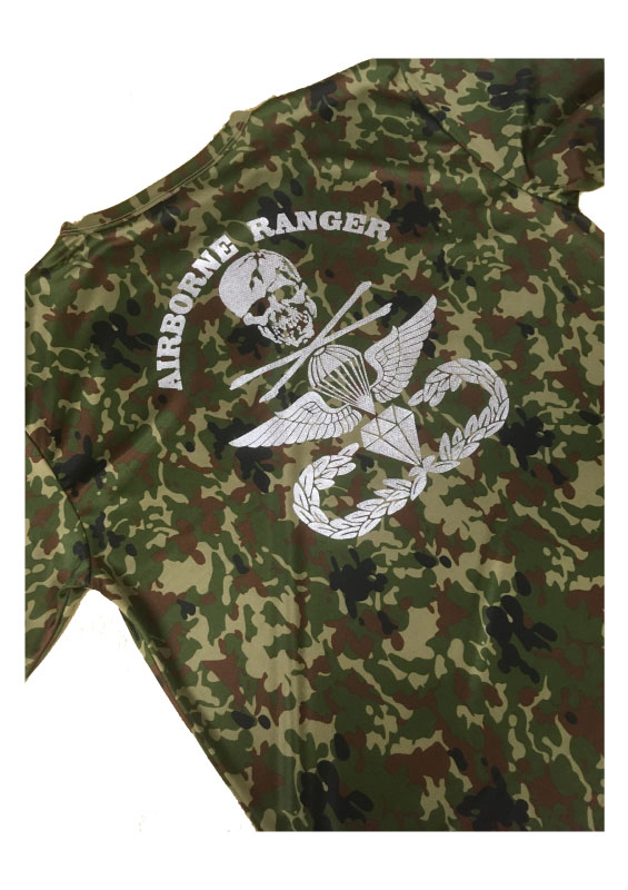 AIRBORNE RANGER速乾Tシャツ/迷彩