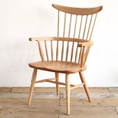 コムバック アームチェア ダイニングチェア ハイバック ウォールナット