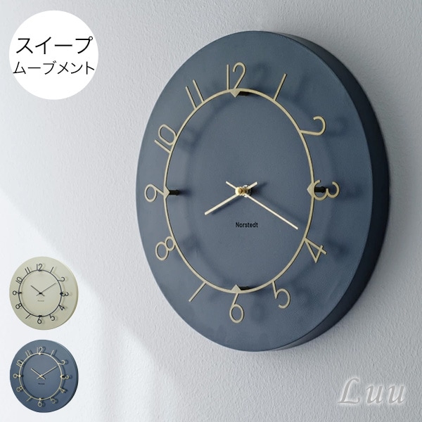 壁掛け時計 ルウ 掛け時計 おしゃれ かわいい 掛時計 ウォールクロック