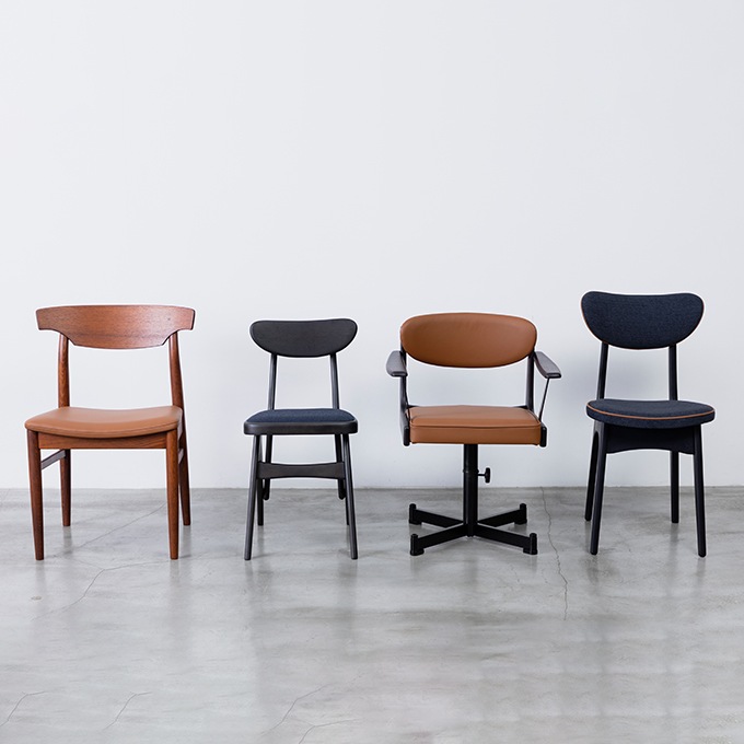 回転式チェア（MF-032）｜一点モノ家具通販のマルニファニシング