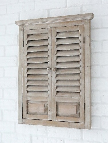 送料無料】 ゴルド・ルーバーミラーL アンティーク風 【COVENT GARDEN