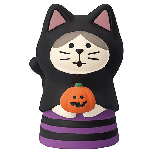 ねこずきん 黒猫 (ZHW-47911H)】 DECOLE concombre デコレ