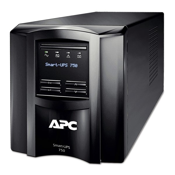 SMT750J 【正規2年間保証】APC SMT750J Smart-UPS 750 LCD 100V [黒