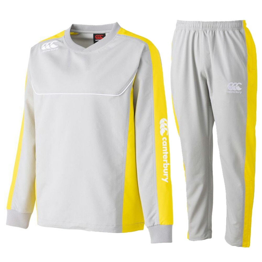 ブルー/Mのみ】Canterbury（カンタベリー）プラクティスプルオーバー