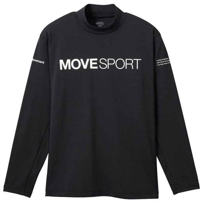 DESCENTE（デサント）ムーブスポーツ ソフトウォーム 裏起毛モック