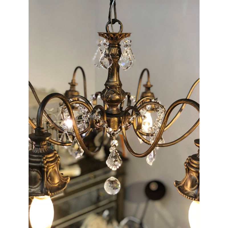 デコラティブな下向きシャンデリア｜8灯 | インテリア・家具の通販