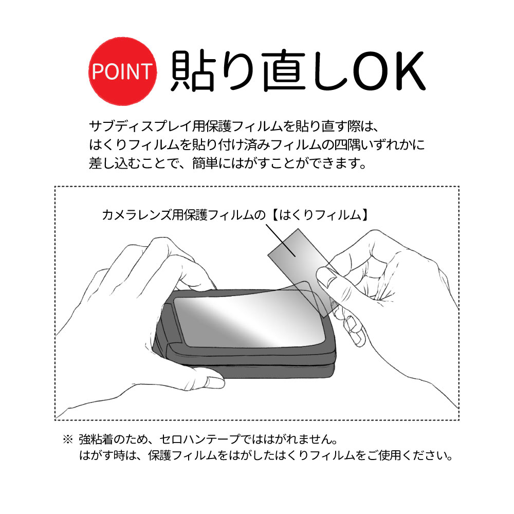 docomo らくらくホン F-01M 用】ノングレア画面保護フィルム3 | Mobile