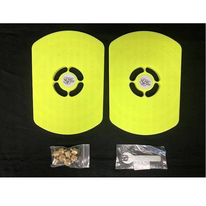 OJK オージェイケープレート DRAG DAKE PLATE YELLOW ドラグダケ