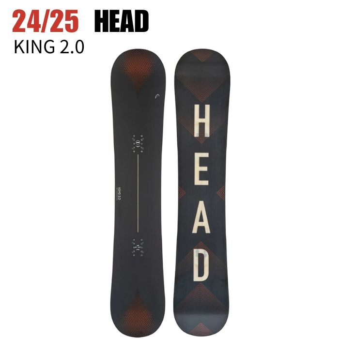 2025 HEAD ヘッド KING 2.0 キング 24-25 ボード板 スノーボード