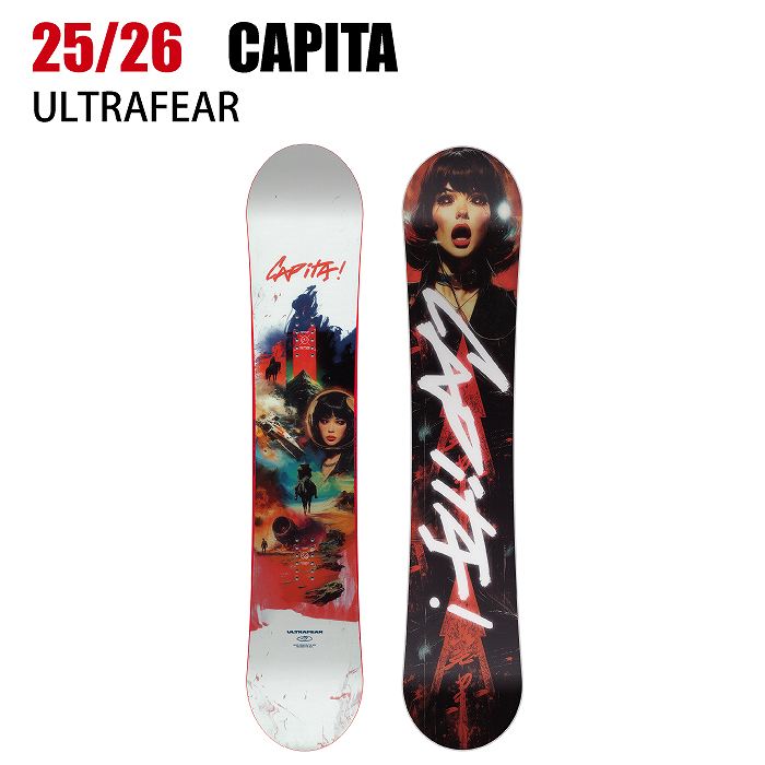 2026 CAPITA キャピタ ULTRAFEAR ウルトラフィアー 25-26 ボード板