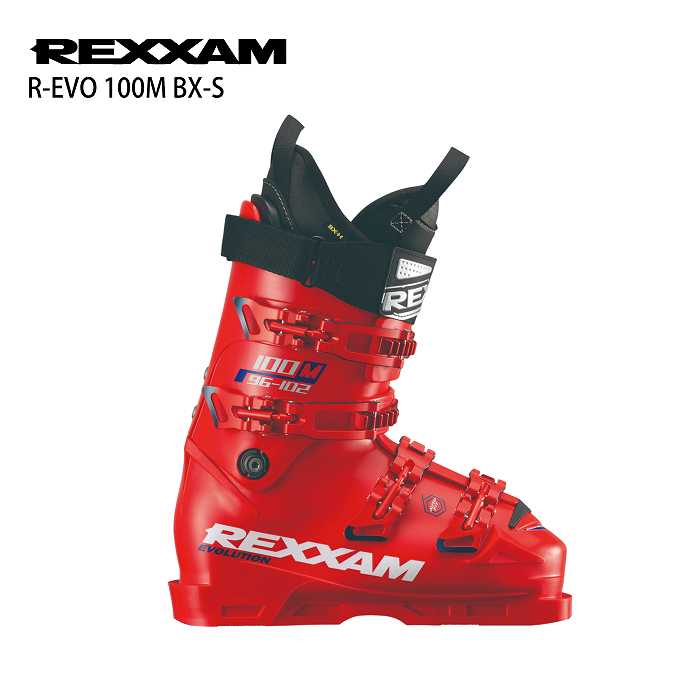 レクザム スキーブーツ 2026 REXXAM R-EVO 100M BX-S FIRE RED アール