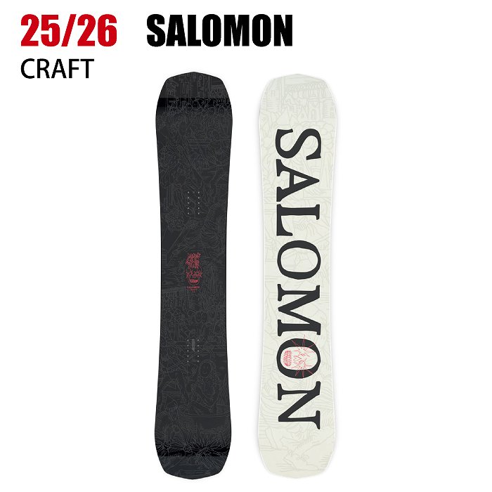 2026 SALOMON サロモン CRAFT クラフト 25-26 ボード板 スノーボード