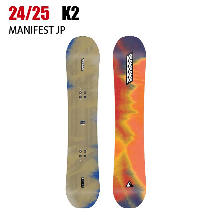 2025 K2 ケーツー MANIFEST JP マニフェスト 24-25 ボード板
