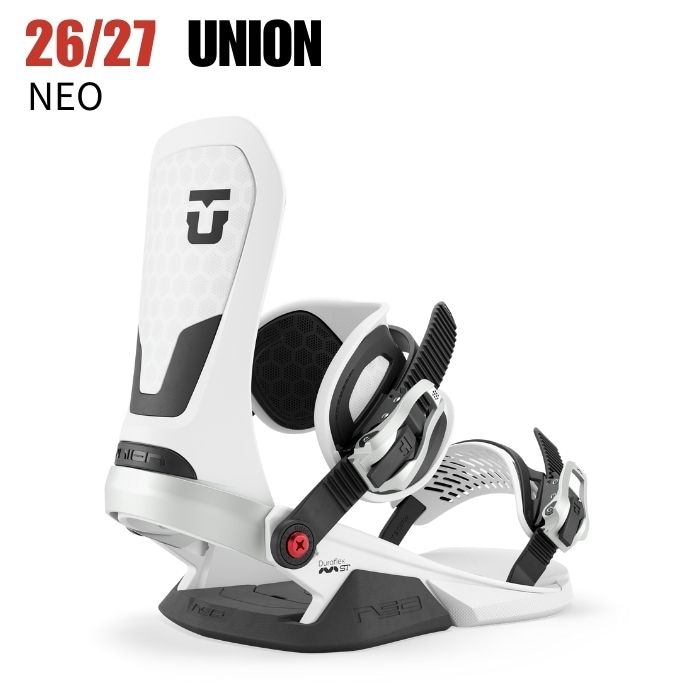 2027 UNION ユニオン NEO ネオ WHITE 26-27 スノーボード ビンディング