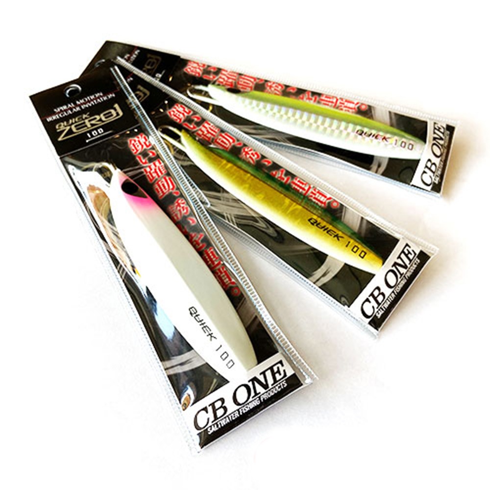 CB ONE/QUICK ZERO1(クイックゼロワン)100g グローカラー メタルジグ