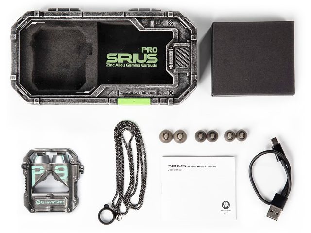 Gravastar Sirius(シリウス) Pro P9 ワイヤレスイヤホン TWS Earbuds