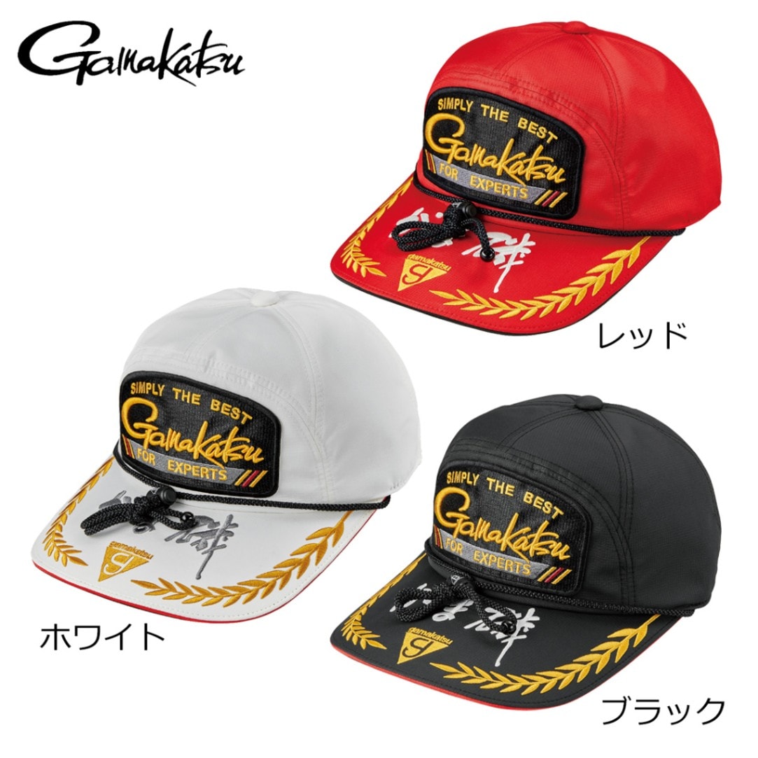 がまかつ ワッペンキャップ(がま磯) GM9124 | ウェアー類,ウェアー