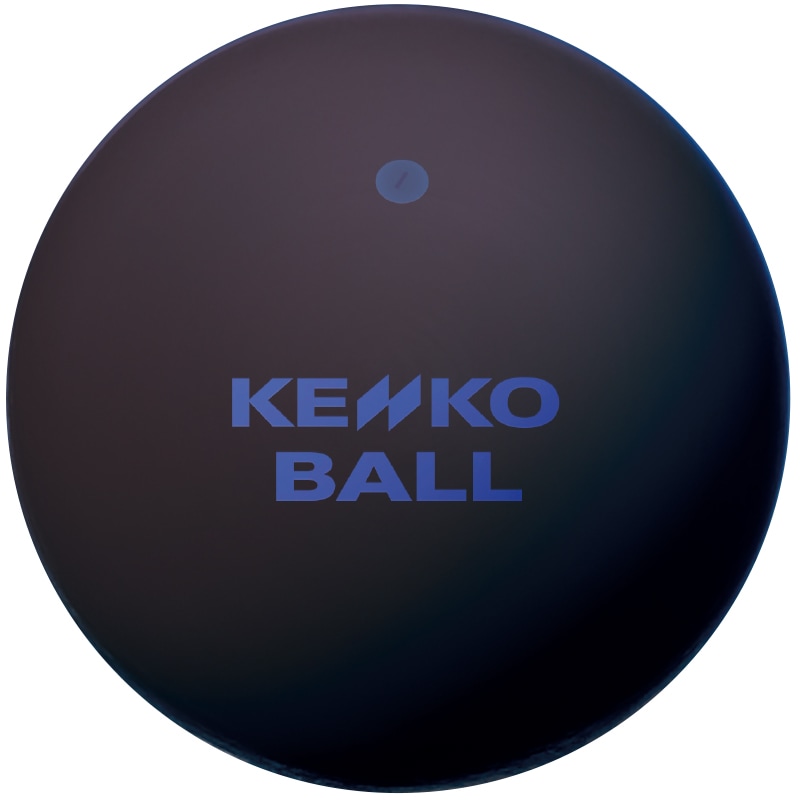 練習球】ケンコーソフトテニスボール・スタンダード・ブラック (TSSBK