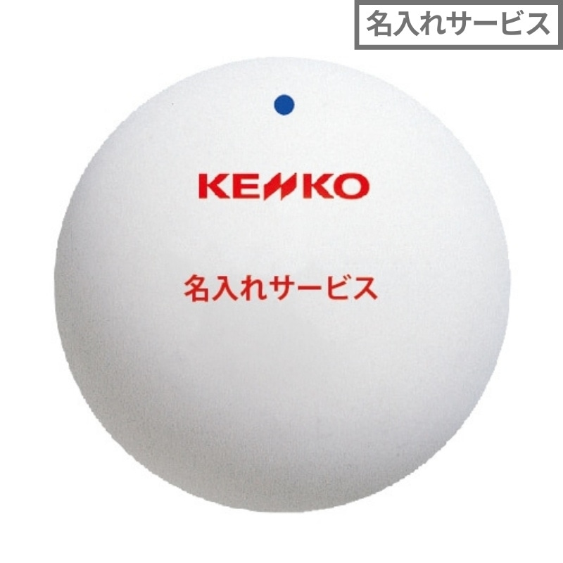 5ダース以上名入れサービス】ソフトテニス公認球 白｜ナガセケンコー