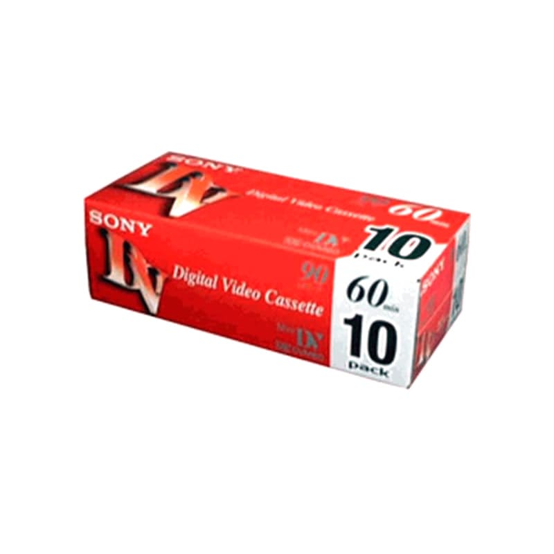 ソニー ミニDVカセット 60分 10巻パック テキ-10DVM60R3 ミニデジタル