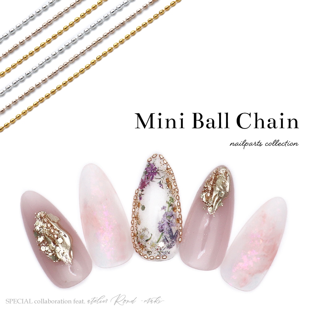 ネコポス送料無料】ネイルパーツ atelir Rond makiコラボ商品 ミニ