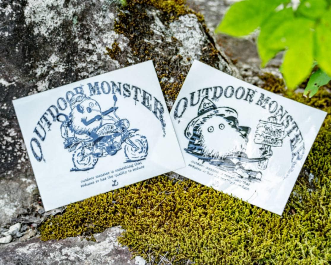 OUTDOOR MONSTER アウトドアセット アウトドアモンスター|マスコットキーホルダー - Outdoor Shop Burn Freely