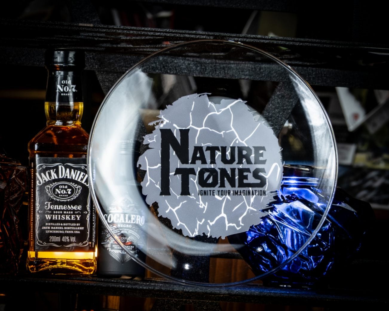IGNITE LOGO】ACRYLIC SAUCER :Naturetones(ネイチャートーンズ)