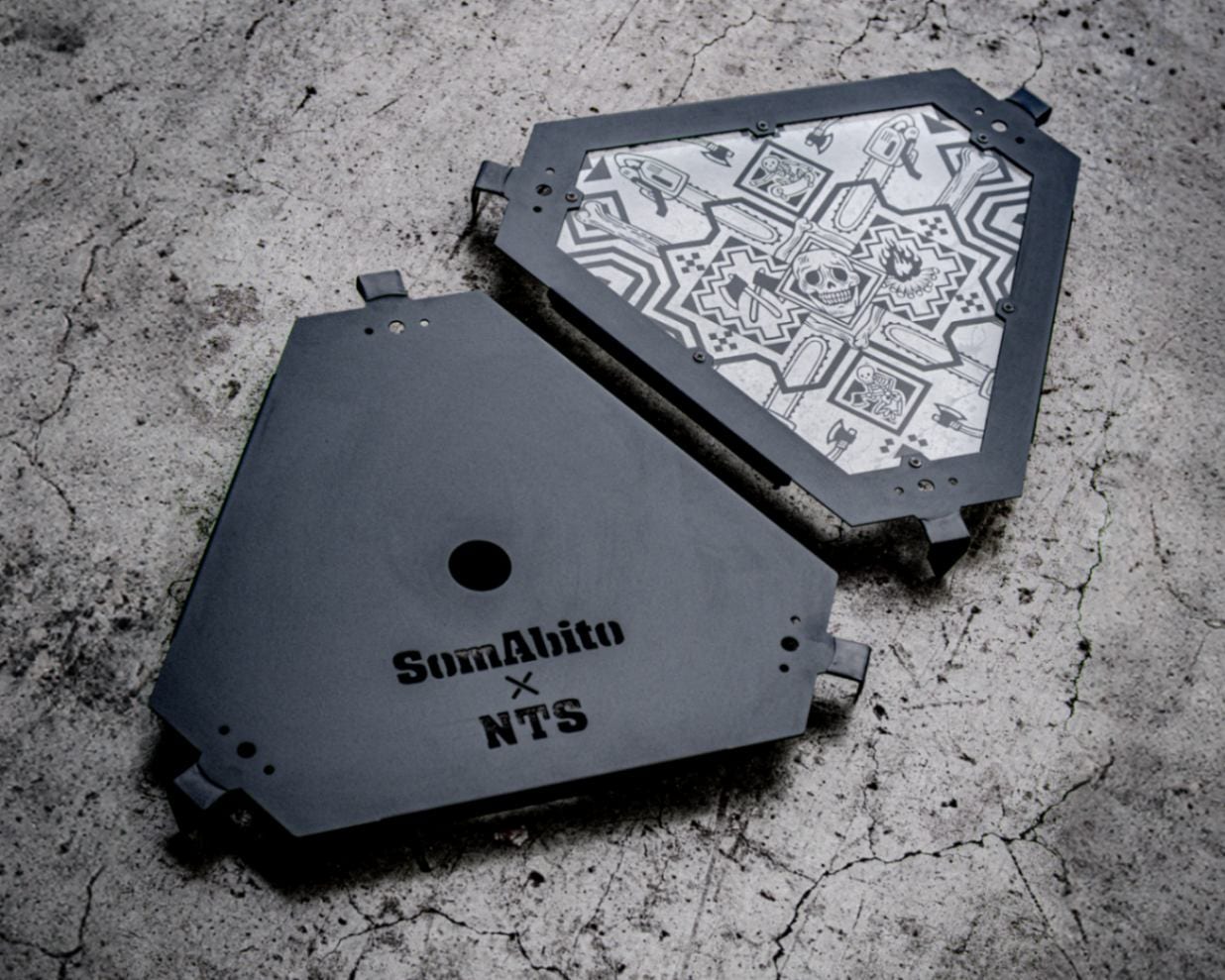 THE STOVE GUARD 「Lサイズ用オプション」トップテーブル+アンダー