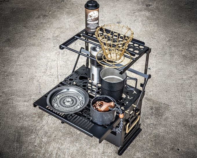 ピ*ル様 somabitoソマビトBARカウンター ネイチャートーンコラボ コラボGEAR】THE BAR COUNTER TABLE：SPIDER SomAbito × NATURE TONES