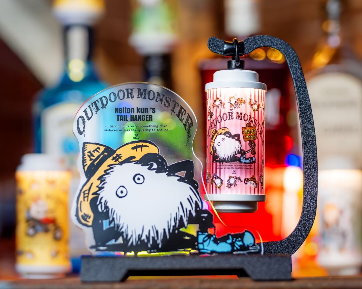 OUTDOOR MONSTER アウトドアセット アウトドアモンスター|マスコットキーホルダー - Outdoor Shop Burn Freely