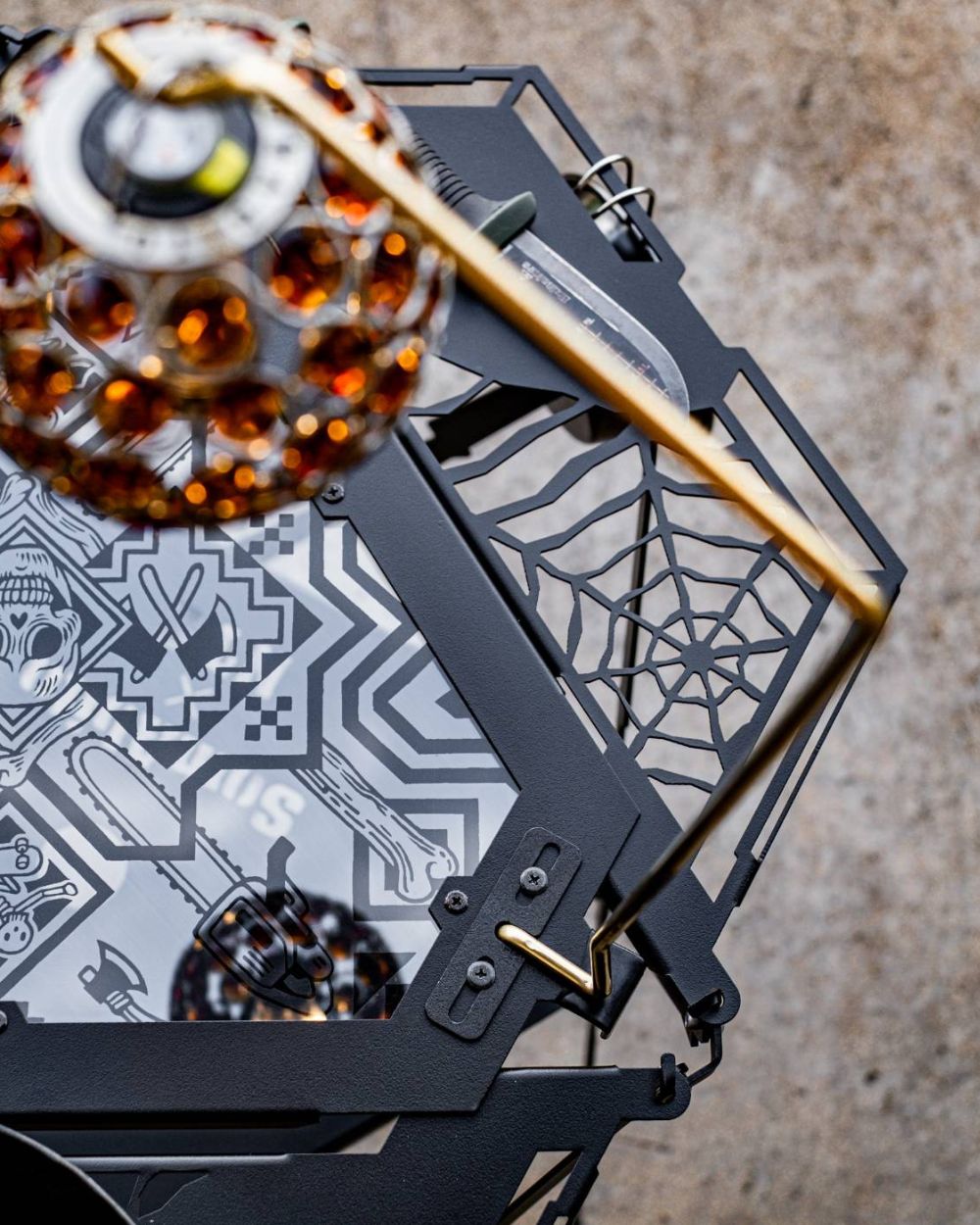 THE STOVE GUARD 「Lサイズ用オプション」トップテーブル+アンダー