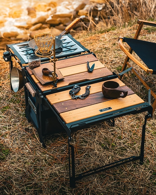 THE SIDE UP BOX ＆ TABLE Shim.Craft × NATURE TONES:Naturetones