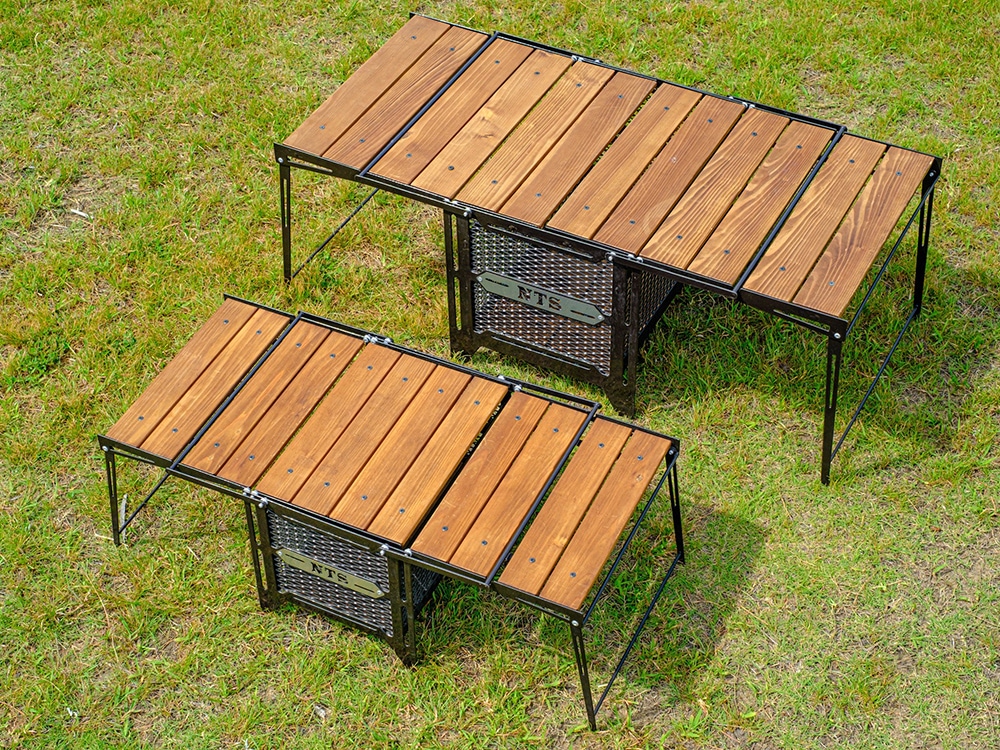 サイドアップボックス&テーブル:キャンプ・アウトドアテーブル