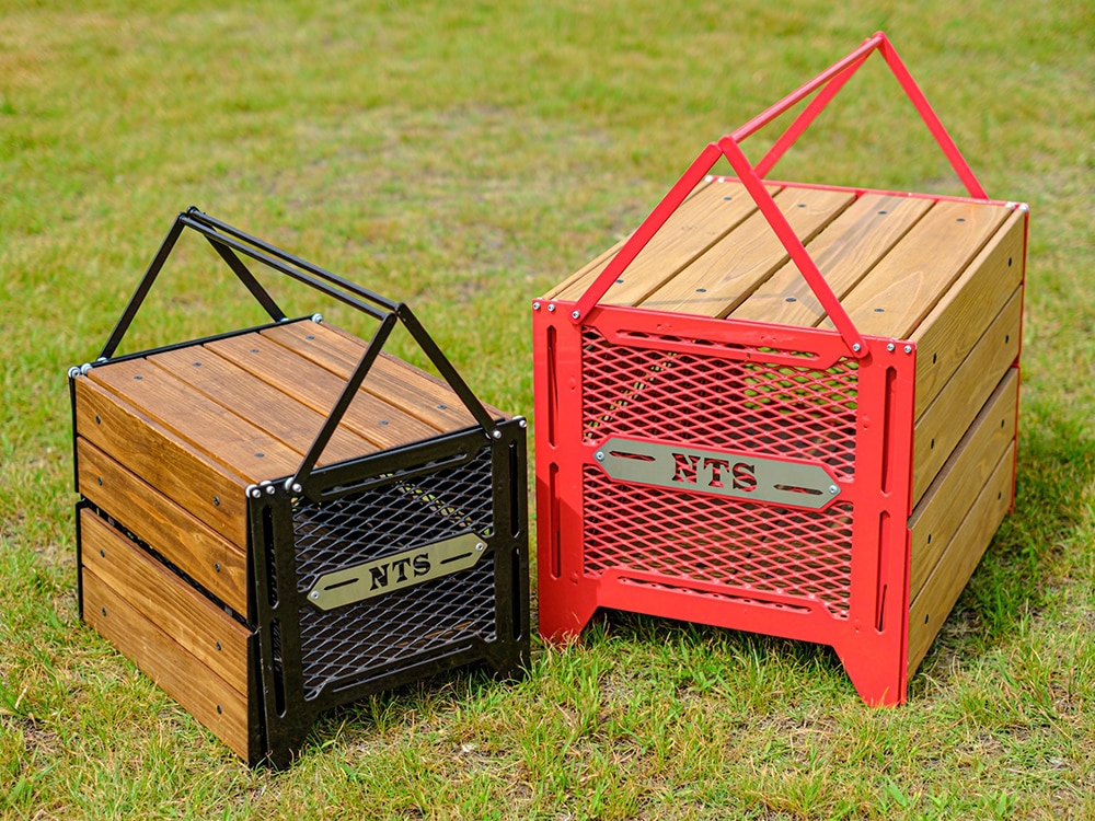 サイドアップボックス&テーブル:キャンプ・アウトドアテーブル