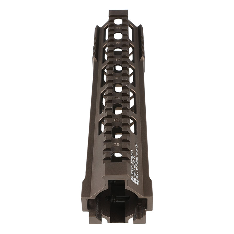 Zparts Geissele MK4タイプ 10inchハンドガード Federal刻印 (GHK M4