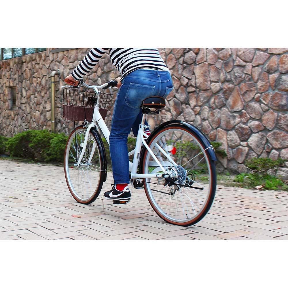 ミムゴ mimugo 折畳み自転車 ROVER（ローバー） シティ FDB266SL MG